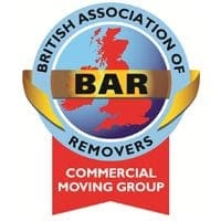 BAR British Association of Removers Commercial Movers Group Accredited